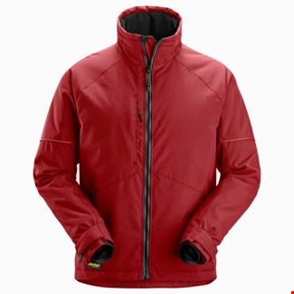 Snickers Workwear 1158 Winterjas chillirood/zwart - maat XL