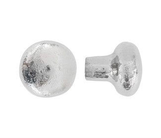 Dauby meubelknop - Pure PT-45 - wit brons - 45 mm
