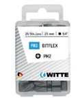 Witte phillips bit Bitflex [25x] - 1/4'' - PH 2 - 25 mm 