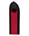 Tricorp 102004 T-Shirt Bicolor zwart/rood - maat S