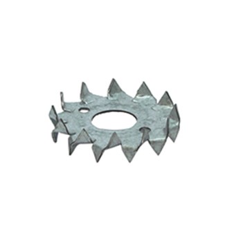 Gebr. Bodegraven kramplaat dubbelzijdig - Ø 48mm - 117mm - verzinkt - 07286.B001+barcode