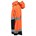 Tricorp softshell jack - Bi-color - Safety - 403007 - fluor oranje/marine blauw - maat XXL