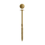 Dynaplus houtbouwschroef [50x] - AR-BRONZE - tellerkop - TX-40 - 8.0x80/42mm