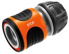 Gardena slangstukken met waterstop - 1/2" en 3/4"