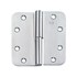 BSW slim-line kogelstiftpaumelle - RVS afgerond - 100 mm(knoop12) - rd bb 867 std - draairichting 2