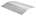 SecuCare drempelbrug - type 3 - aluminium - 78 x 6 cm - 8025.005.22