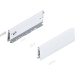 Blum MERIVOBOX zijkant M-hoogte, R+L, 300mm Kleur: zijdewit