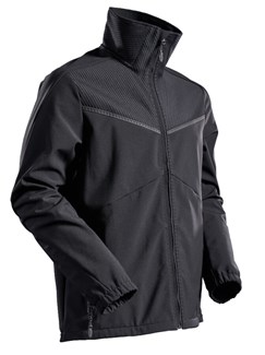 MASCOT Customized Softshell jas - 22302-649 - zwart - maat S