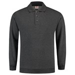 Tricorp polosweater boord - Casual - 301005 - antraciet melange - maat 4XL