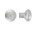 Dauby meubelknop - Pure PT-45 - mat wit brons - 45 mm