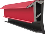 Deventer kaderafdichtingsprofiel - VarioSoft SPV 15 P (folie) - zwart