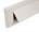 Ellen Basic  brievenbusafsluiter wit 340 x 82 mm