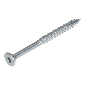 Ivana spaanplaatschroeven - platverzonken kop - 3,0x40/24 mm - verzinkt - Torx T10