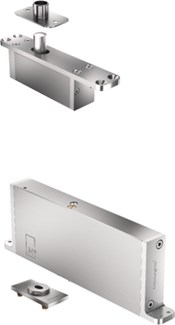 FritsJurgens taatsdeurset - System M+ 70mm - Klasse E - Flush rechthoekig - RVS