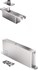 FritsJurgens taatsdeurset - System M+ 70mm - Klasse E - Flush rechthoekig - RVS