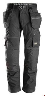 Snickers Workwear werkbroek - met holsterzakken - FlexiWork - 6902 - zwart - maat 148