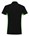 Tricorp Workwear 202002 Bi-Color unisex poloshirt Zwart Limegroen L