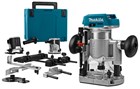 Makita accu boven- en kantenfrees - DRT50ZJX9 - 18V - excl. accu en lader - in Mbox met accessoires