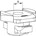 fischer schuifmoer - FSM Clix - M6 - met binnendraad - 50 st - 538651