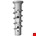 fischer Turbo cellenbetonanker - 6x50 mm - 25 st - FTP K 6