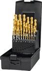 Phantom HSS-E Set Spiraalboren DIN 338 TiN-tip met drievlaks schacht 11.446/11.506