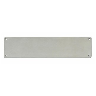Intersteel deurplaat - 80x330 mm - RVS geborsteld