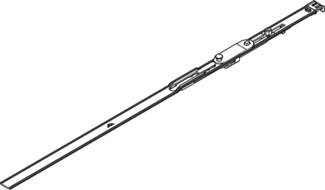 Roto Schaargeleiding 250/490 Royal NT  van 431 tot 600 mm