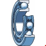 SKF Groefkogellager 208-znr