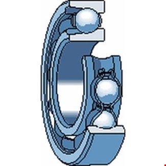 SKF Groefkogellager 208-znr