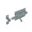 Gebr. Bodegraven varkenshokgrendel universeel - 100x68mm - licht - verzinkt - 74461.B001+barcode