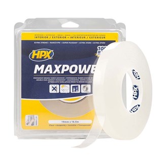 HPX Max power - transparant - 19mm x 16,5m