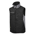 Snickers Workwear 4528 Craftsmen´s Winter vest - zwart/grijs - maat M