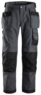 Snickers Workwear werkbroek - met holsterzakken - Workwear - 3214 - staalgrijs - maat 256