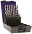 Ivana metaalborenset [19-delig] - HSS - DIN 338 - silverline - 1 t/m 10/0,5 mm oplopend - in cassette