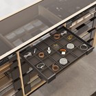 Menage confort Chic Line accesoire-inzet antraciet vilt b242xh22xd280mm