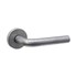 Intersteel Deurkruk Luzern met rozet ø53x10mm RVS getrommeld