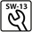 Hoenderdaal tapbout [100x] - RVS-A2 - SW-13 - M8x35mm