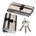 DOM gelijksluitende combinatieset à 3 cilinders - 333 Plura SKG2 - 1x30-30mm + 2x30-45mm