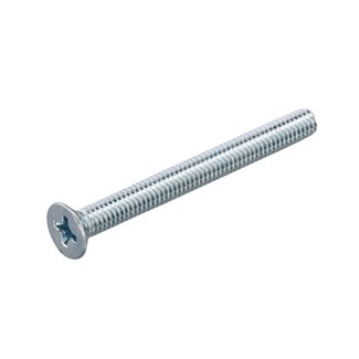 Hoenderdaal metaalschroef [200x] - VZ - platkop - PH-2 - M5x20mm