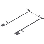 blum MOVENTO  stabiliseringsset, NL tot 750 mm Kleur: R7037 donkergrijs
