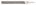 Bahco vijl plat - zonder hecht - 250 mm - Oberg kap - 1-106-010-1-0
