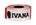 Ivana 56633 afzetlint wit/rood 500mtr