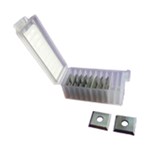 HMB wegwerpmesjes [10x] 12x12x1.5mm 402003