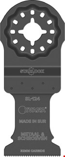 Ivana 57620 Segmentzaagblad Carbide [1st] SL124 - 32mm