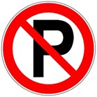 Brady verbodspictogram - parkeren
