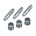 DX dievenklauwen beveiliging - DK 903K ZE - 3 stuks