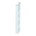 Element wandrail dubbel - wit - 95 cm  
