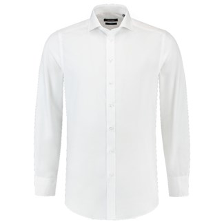 Tricorp heren overhemd Oxford slim-fit - Corporate - 705007 - wit - maat 38/7
