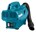 Makita accu autostofzuiger - CL121DZX - 12V Max - excl. accu en lader - inclusief 5 blaas- en zuigmonden en draagtas - in doos