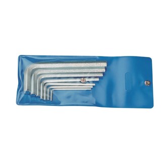 GEDORE haakse inbussleutelset - 42-08 A - 1/8-9/16 inch - 8-delig